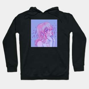 Valentines, digital painting Hoodie